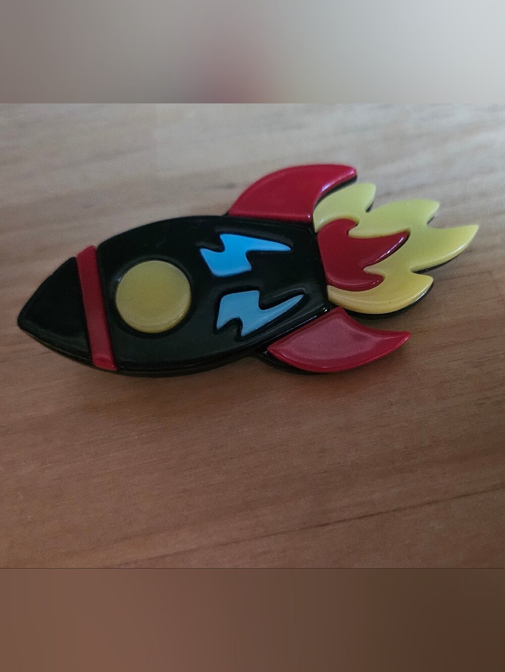 Erstwilder Style Rocket Brooch